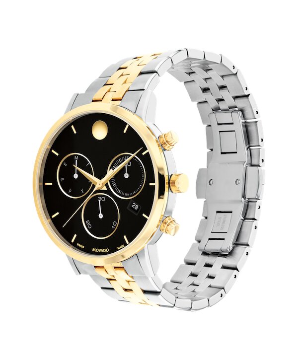 Nhận biết qua âm thanh và chuyển động của bộ máy đồng hồ Movado